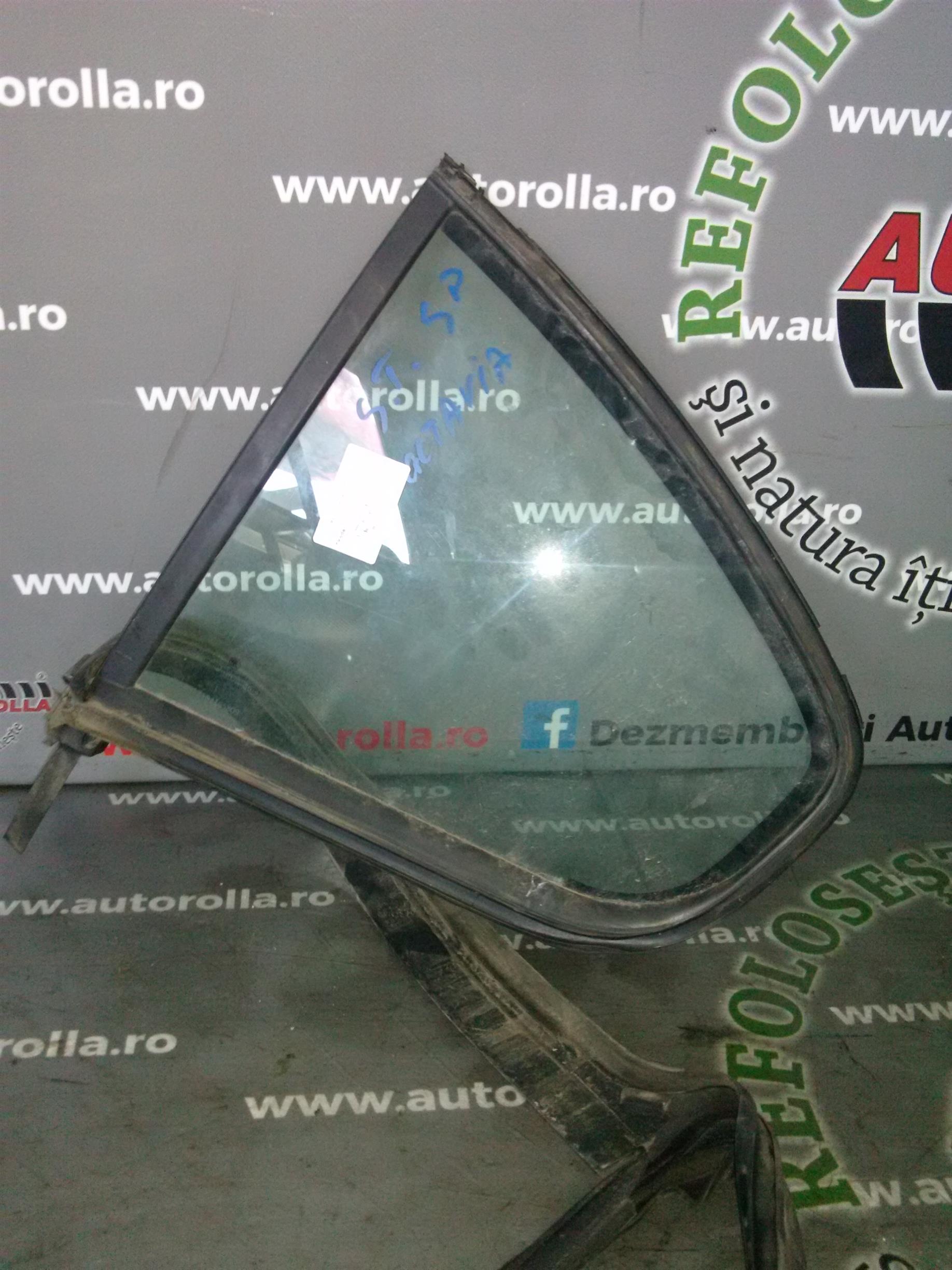 Geam mic stanga spate Skoda Octavia 2
