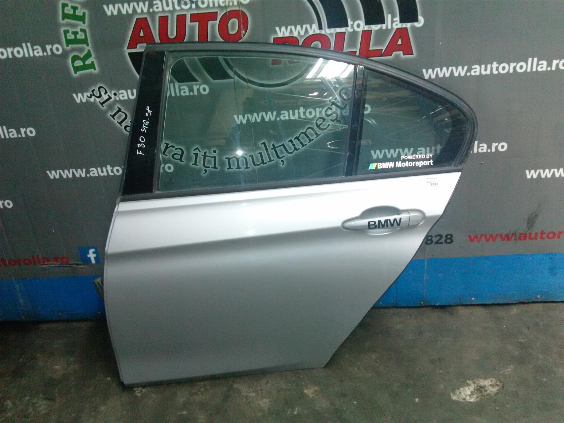 Usa stanga spate BMW F30, 320D, an 2013, N47D20C