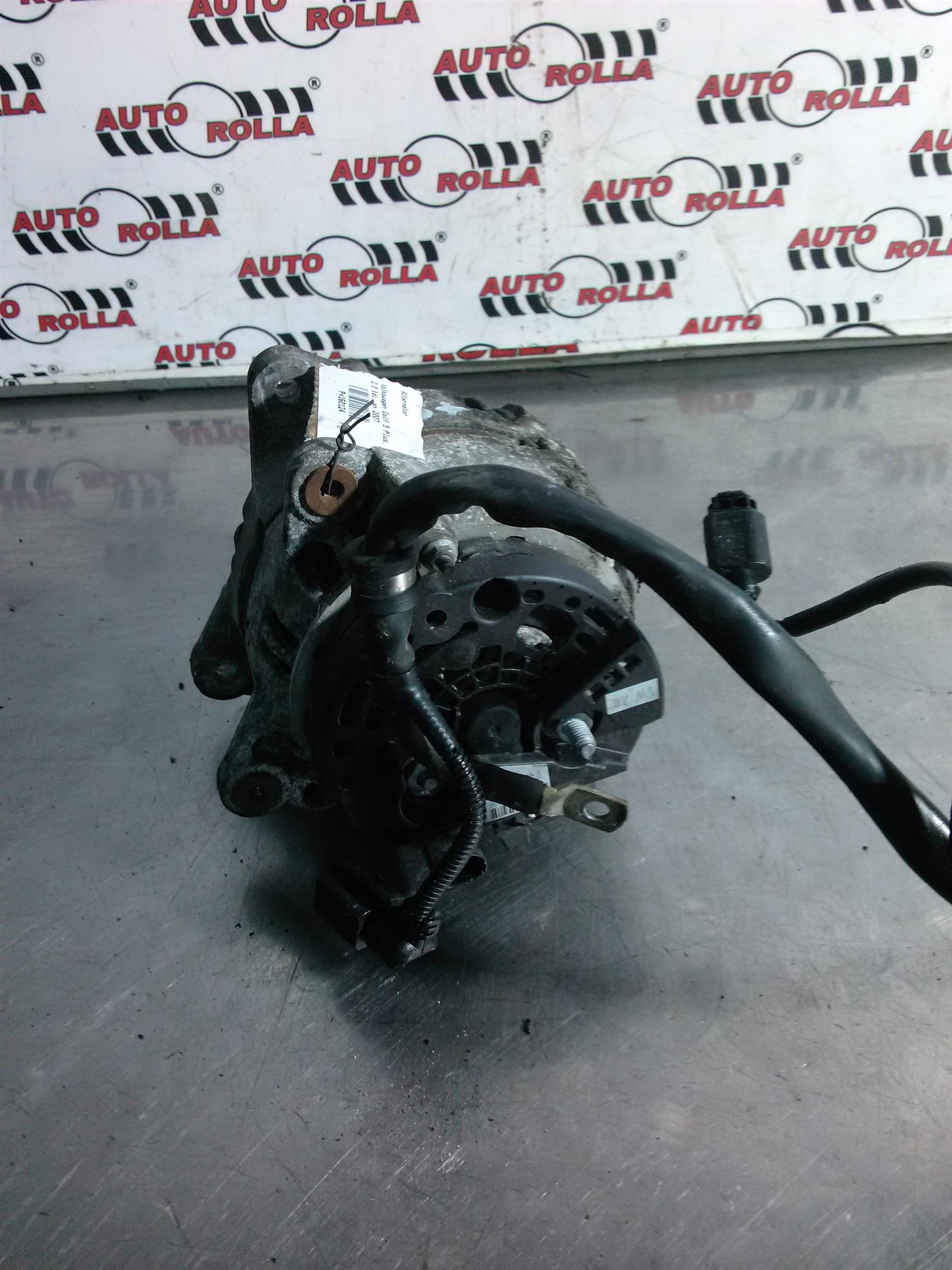 Alternator Volkswagen Golf 5 Plus, 2.0 tdi, an 2007