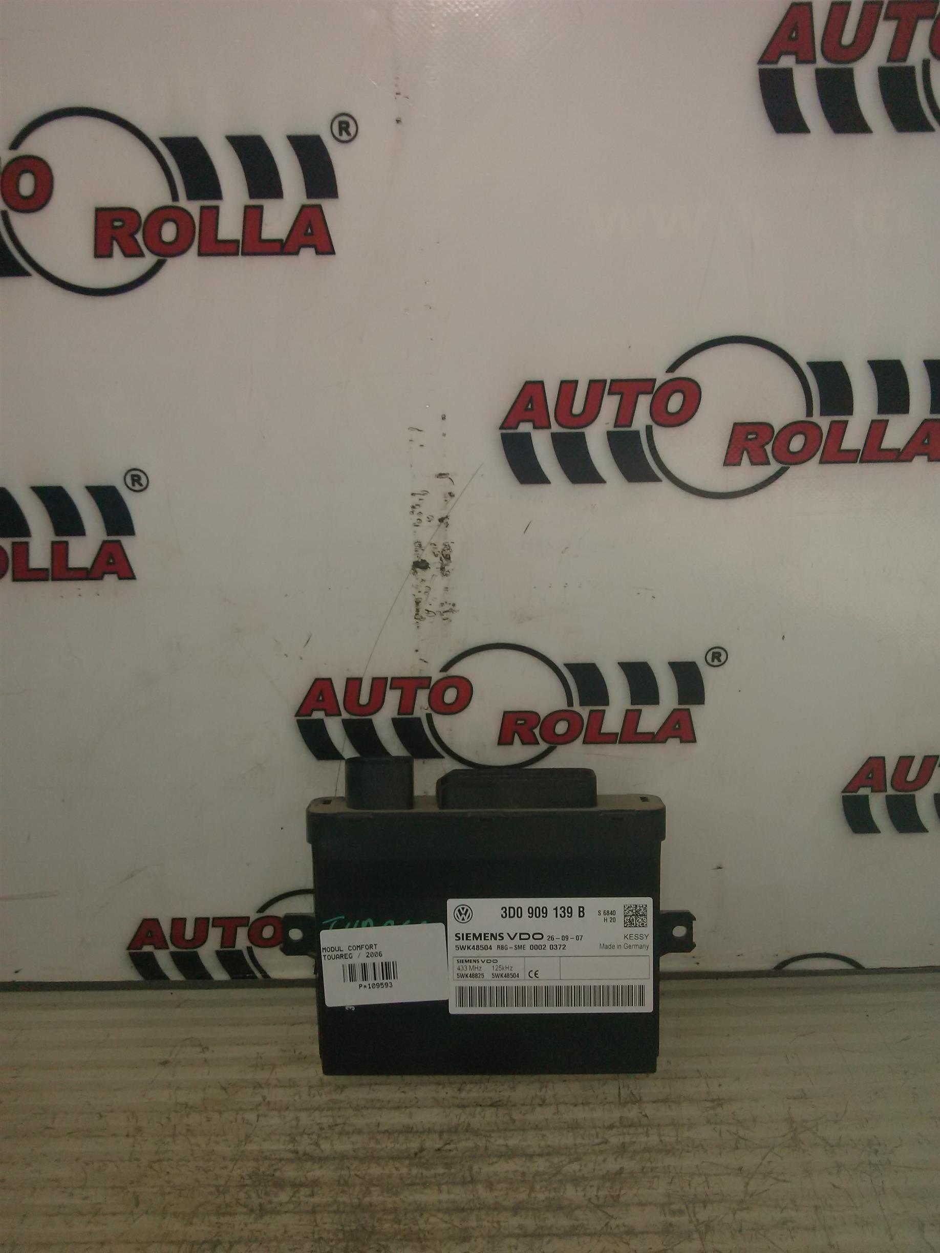 modul comfort Volkswagen Touareg, an 2006