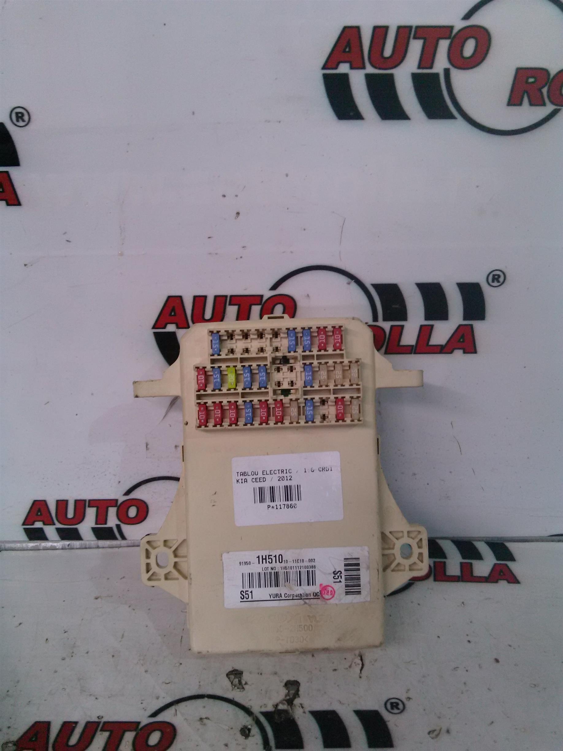 tablou electric Kia Ceed, 1.6CRDI ,an 2012
