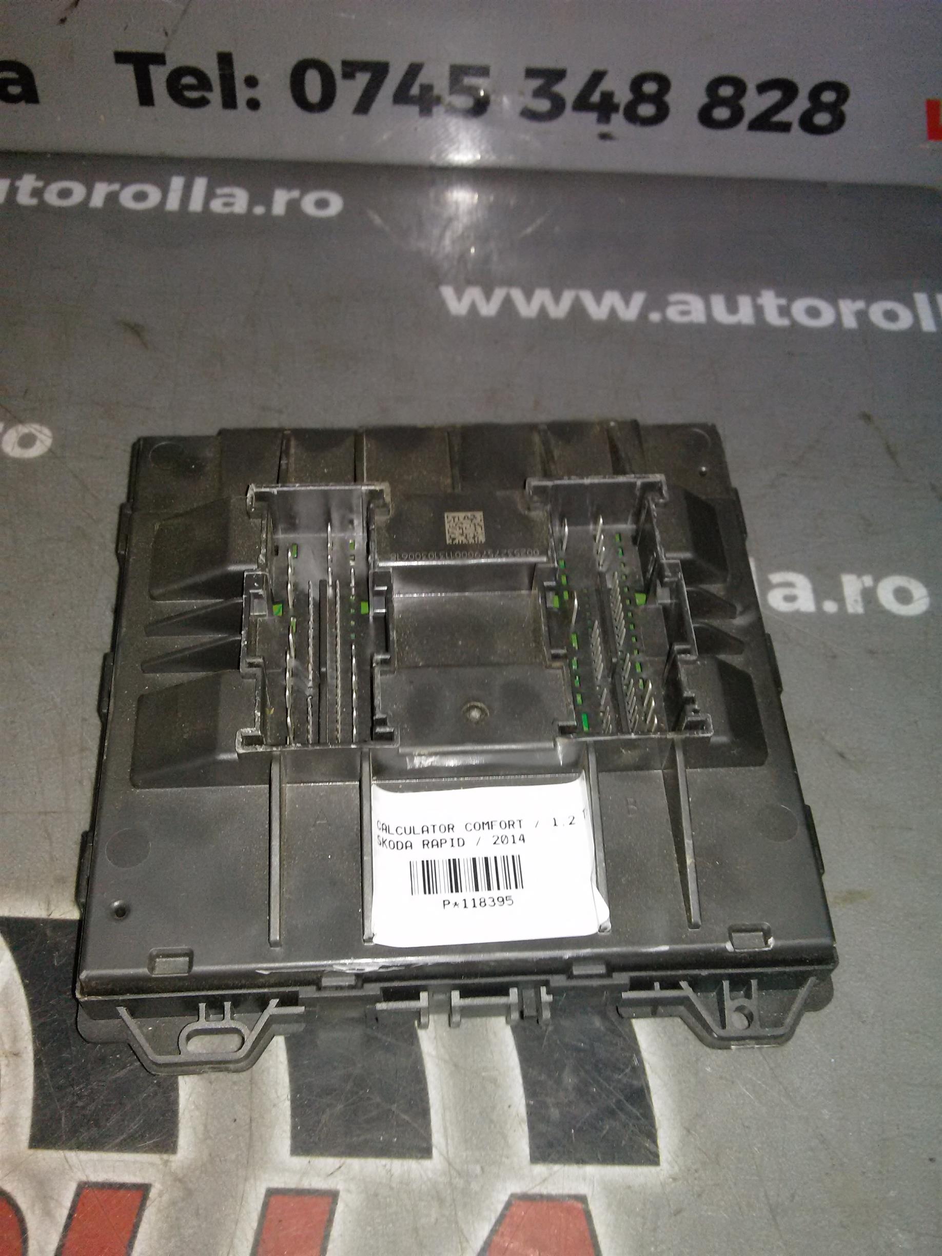 calculator confort Skoda Rapid 1.2TSI, an 2014