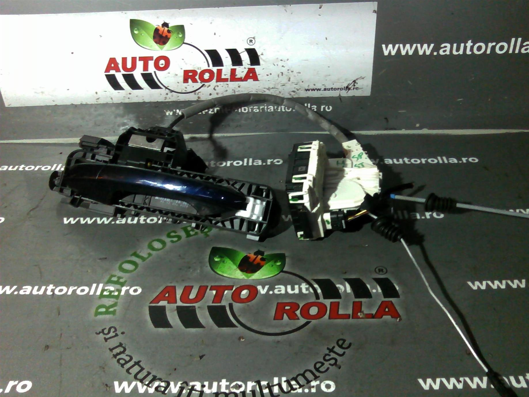 cremaliera si maner stanga spate Mercedes ML W166, an 2012