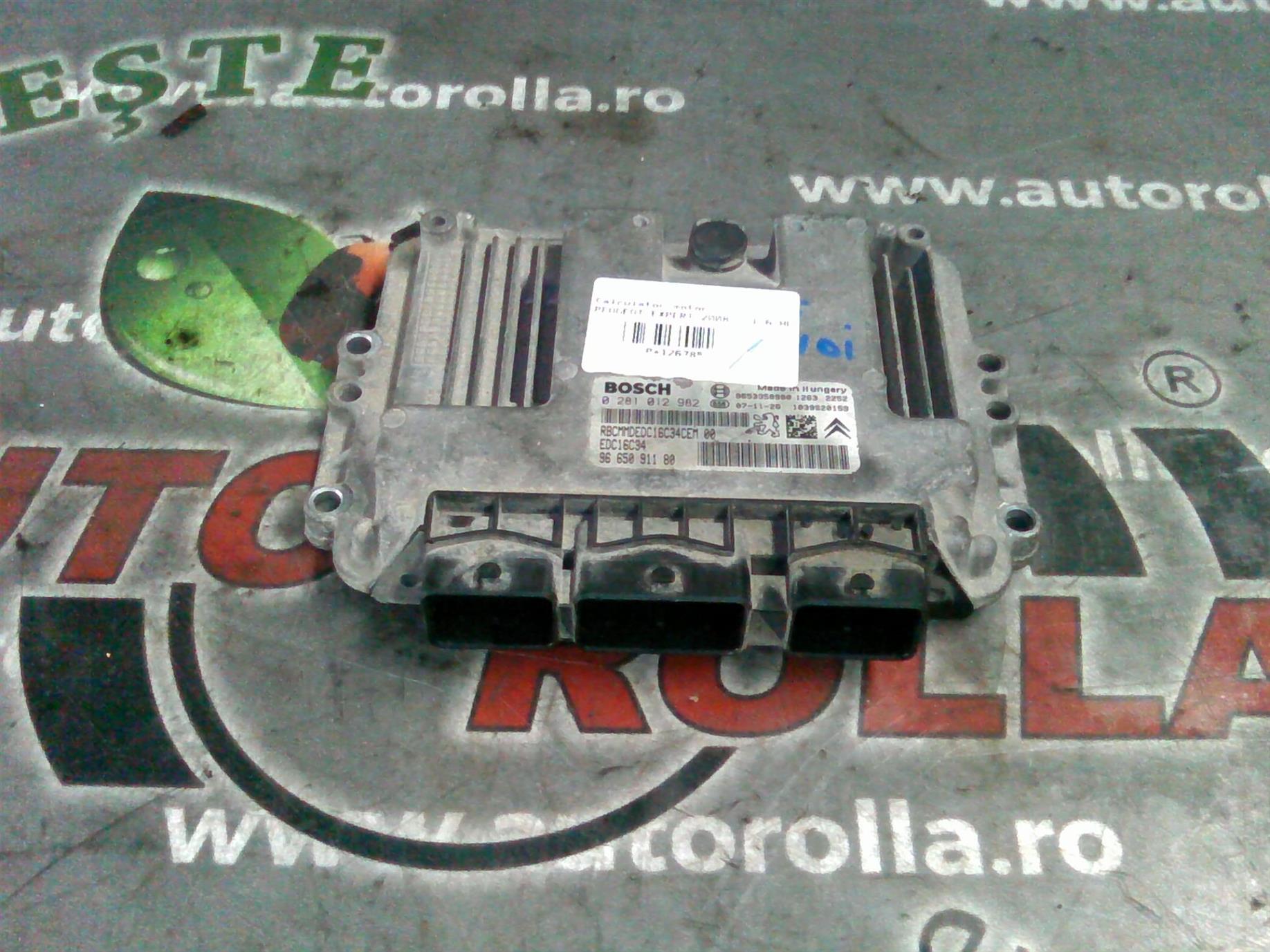 Calculator motor PEUGEOT EXPERT 2008 , 1.6 HDI