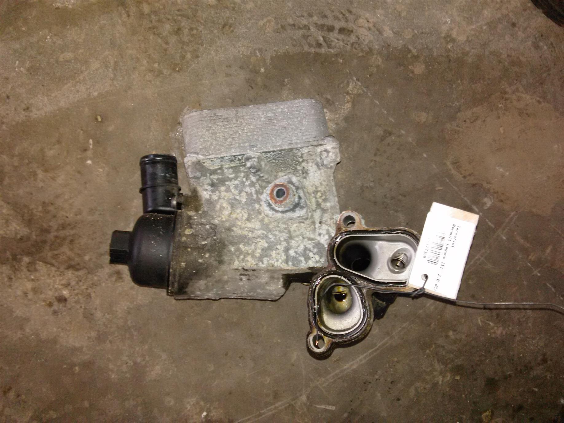Termoflot+carcasa filtru ulei Renault Laguna III, 2.0 dCi