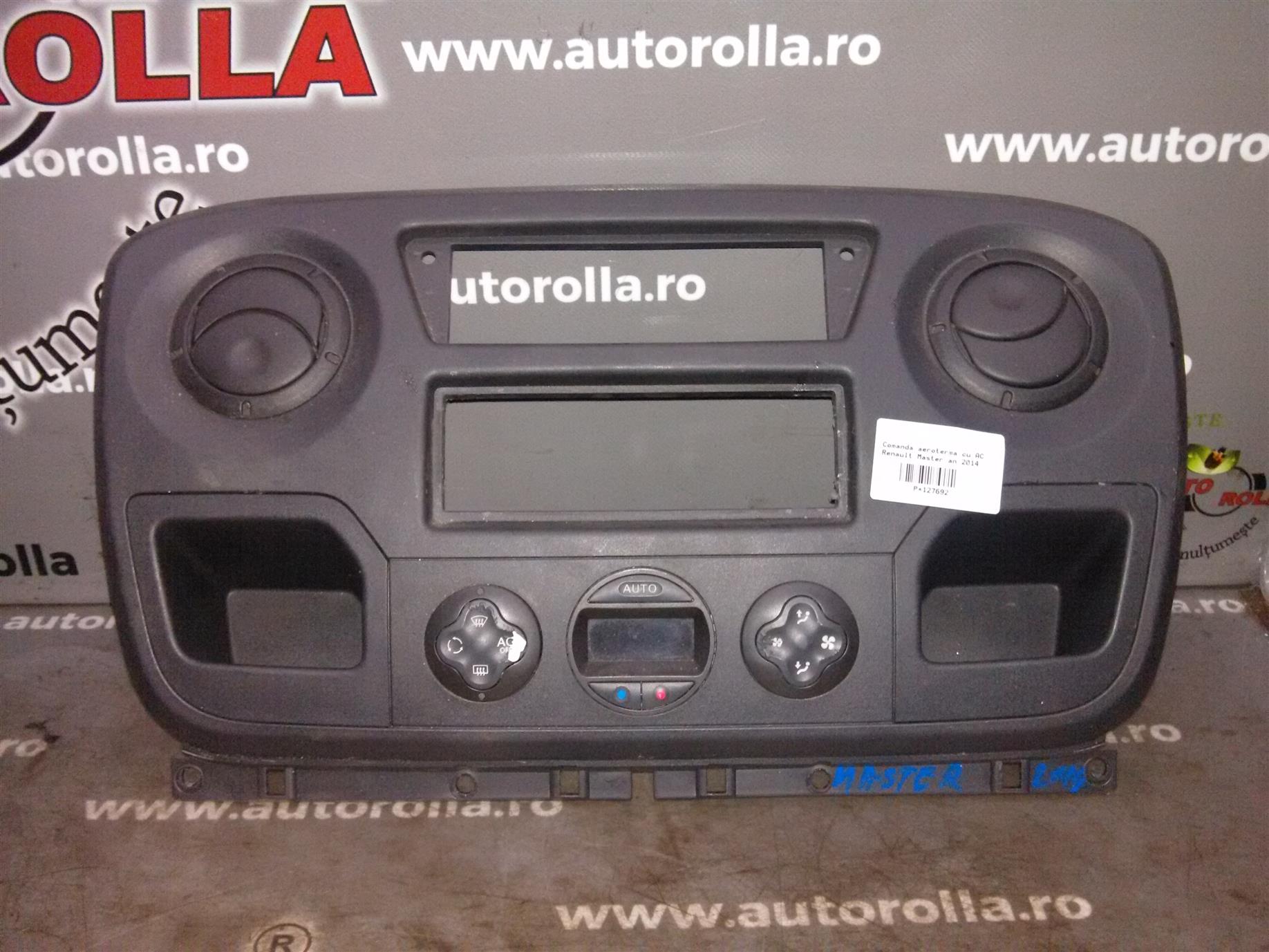 Comanda aeroterma cu AC Renault Master an 2014