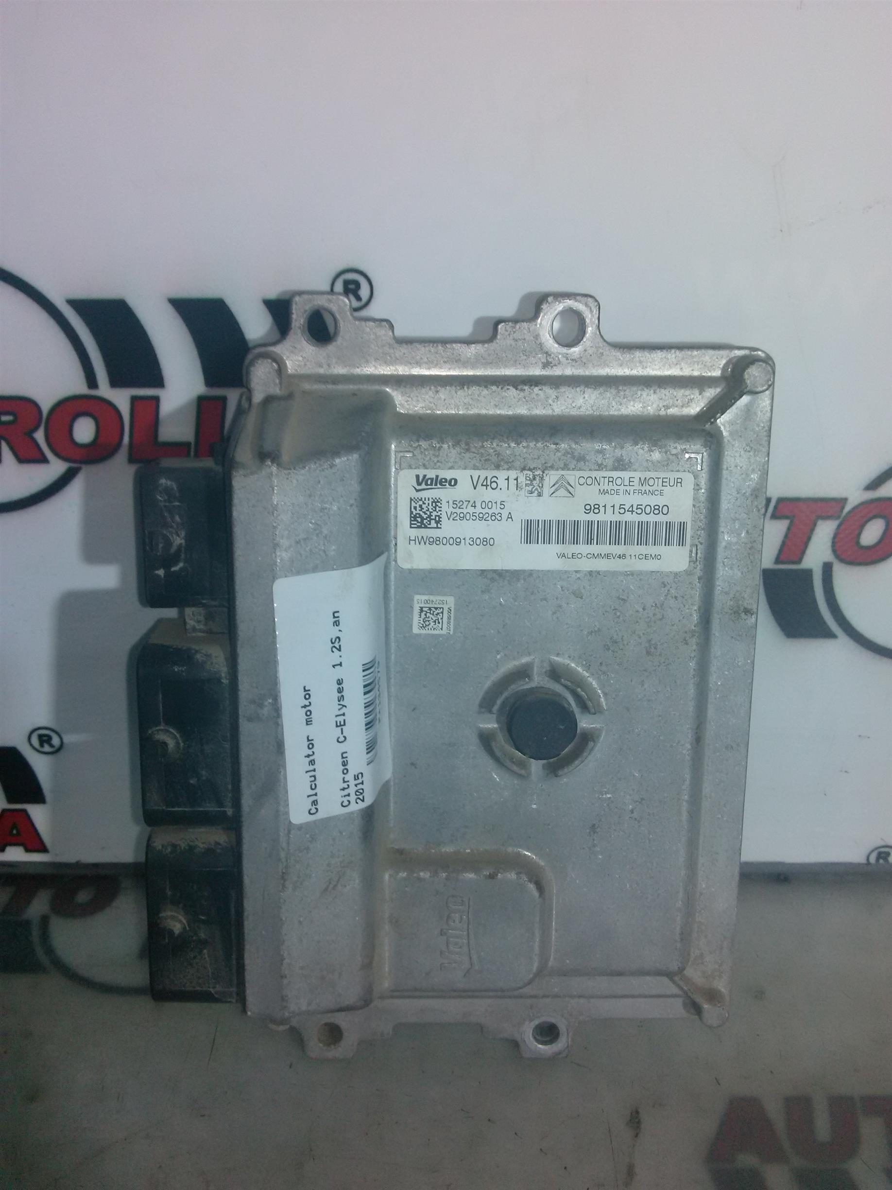 Calculator motor Citroen C-Elysee 1.2S,an 2015