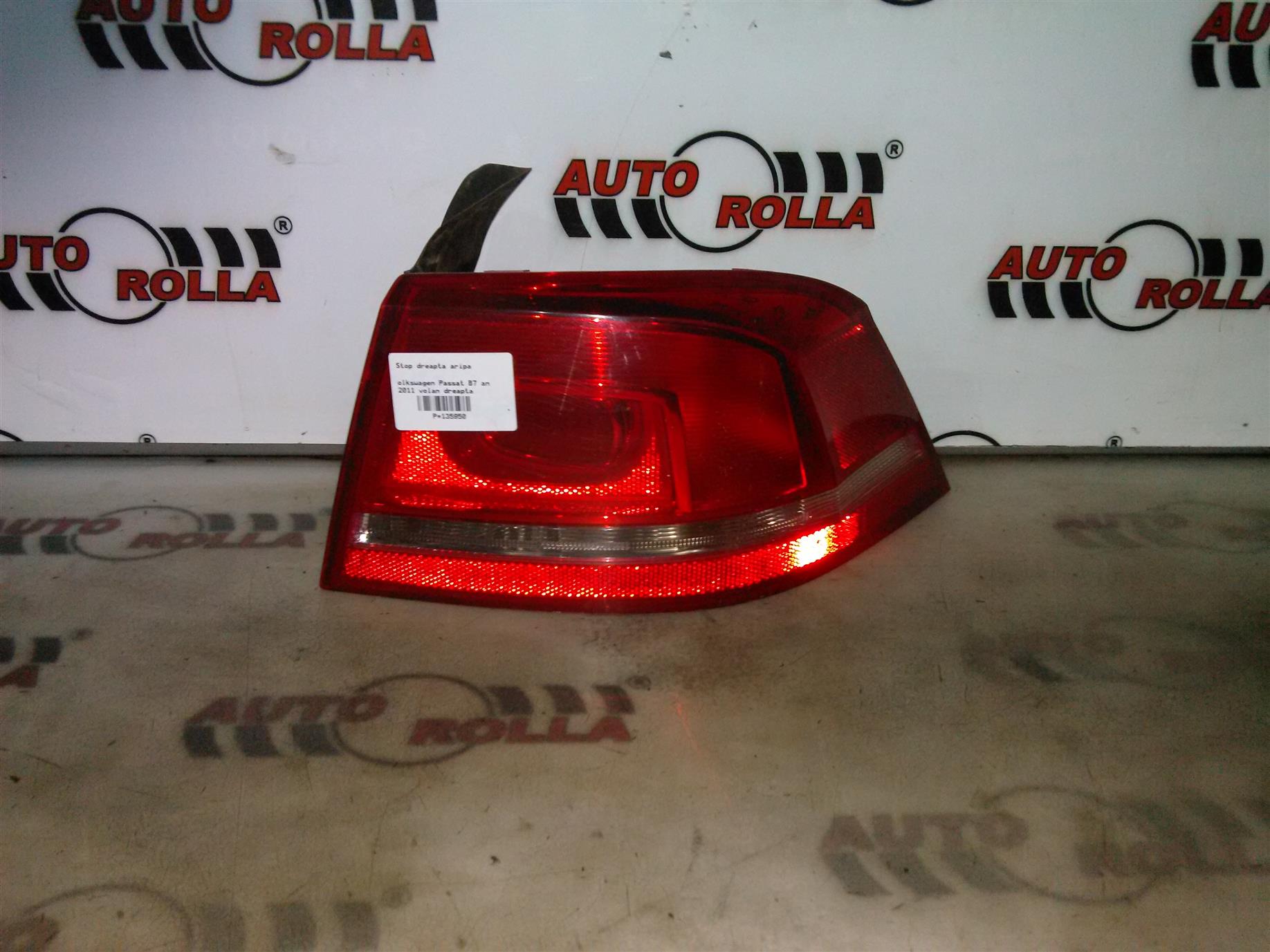 Stop dreapta aripa Volkswagen Passat B7 an 2011 volan dreapta