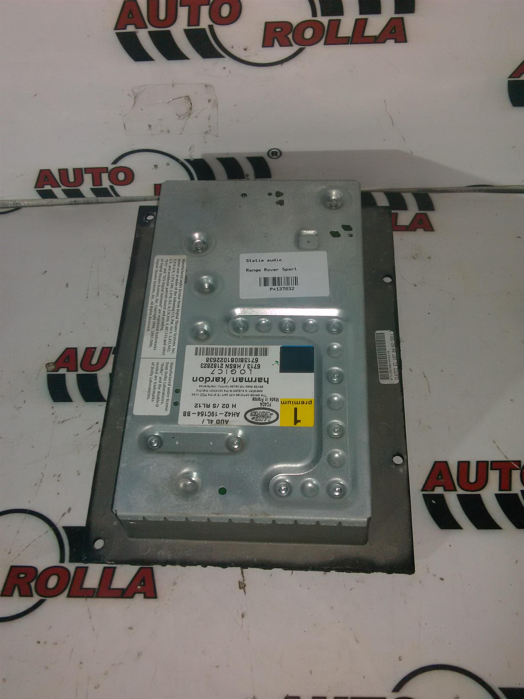 Statie audio Range Rover Sport
