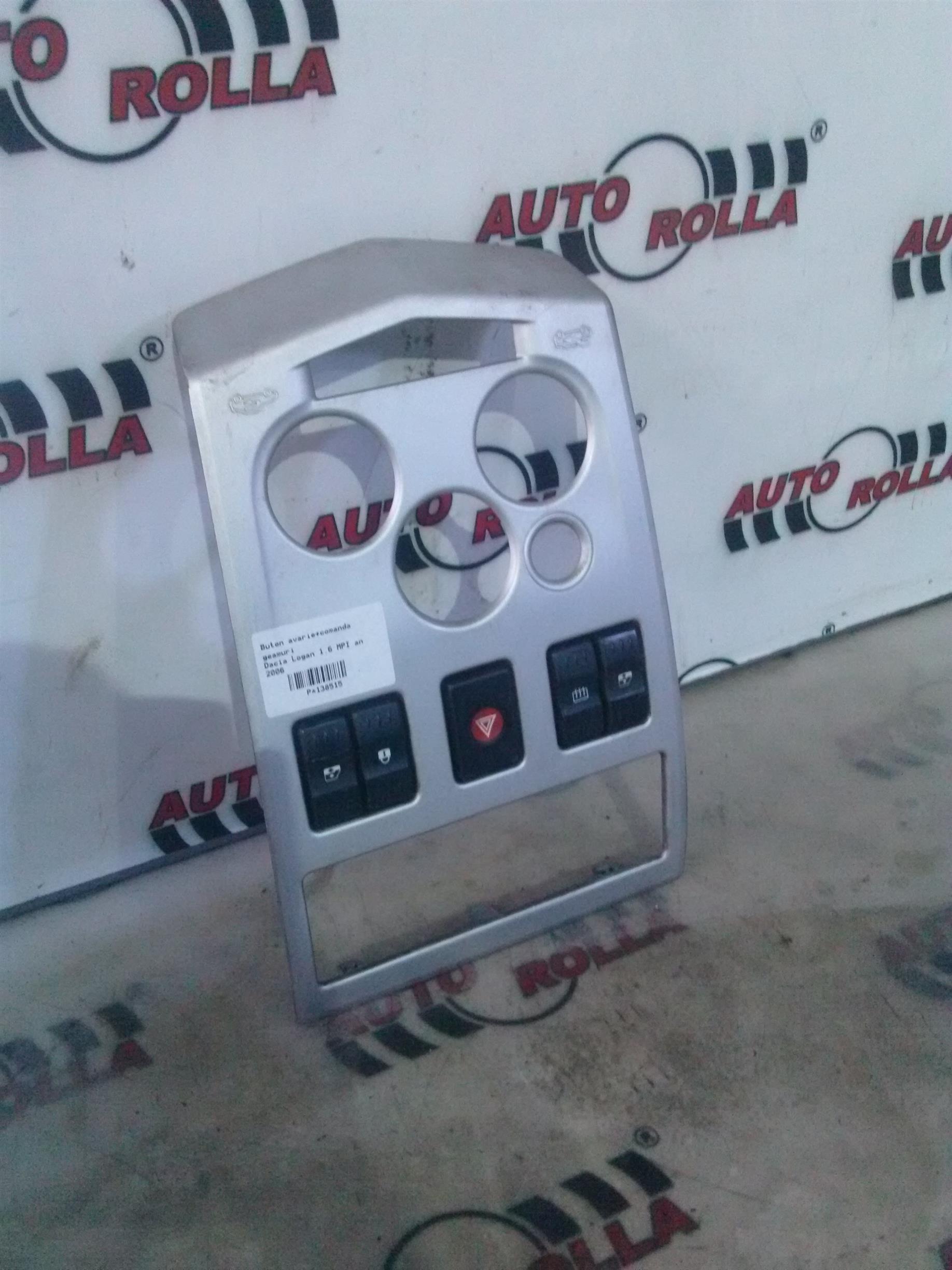 Buton avarie+comanda geamuri Dacia Logan 1.6 MPI an 2006
