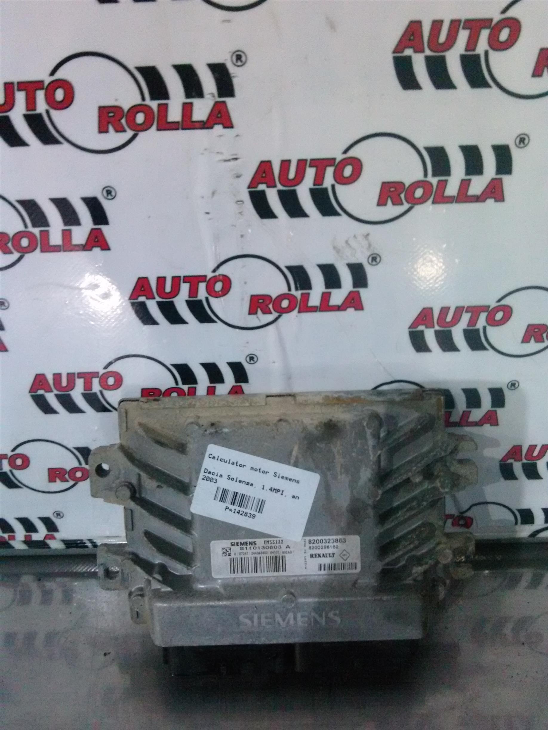Calculator motor Siemens Dacia Solenza, 1.4MPI, an 2003