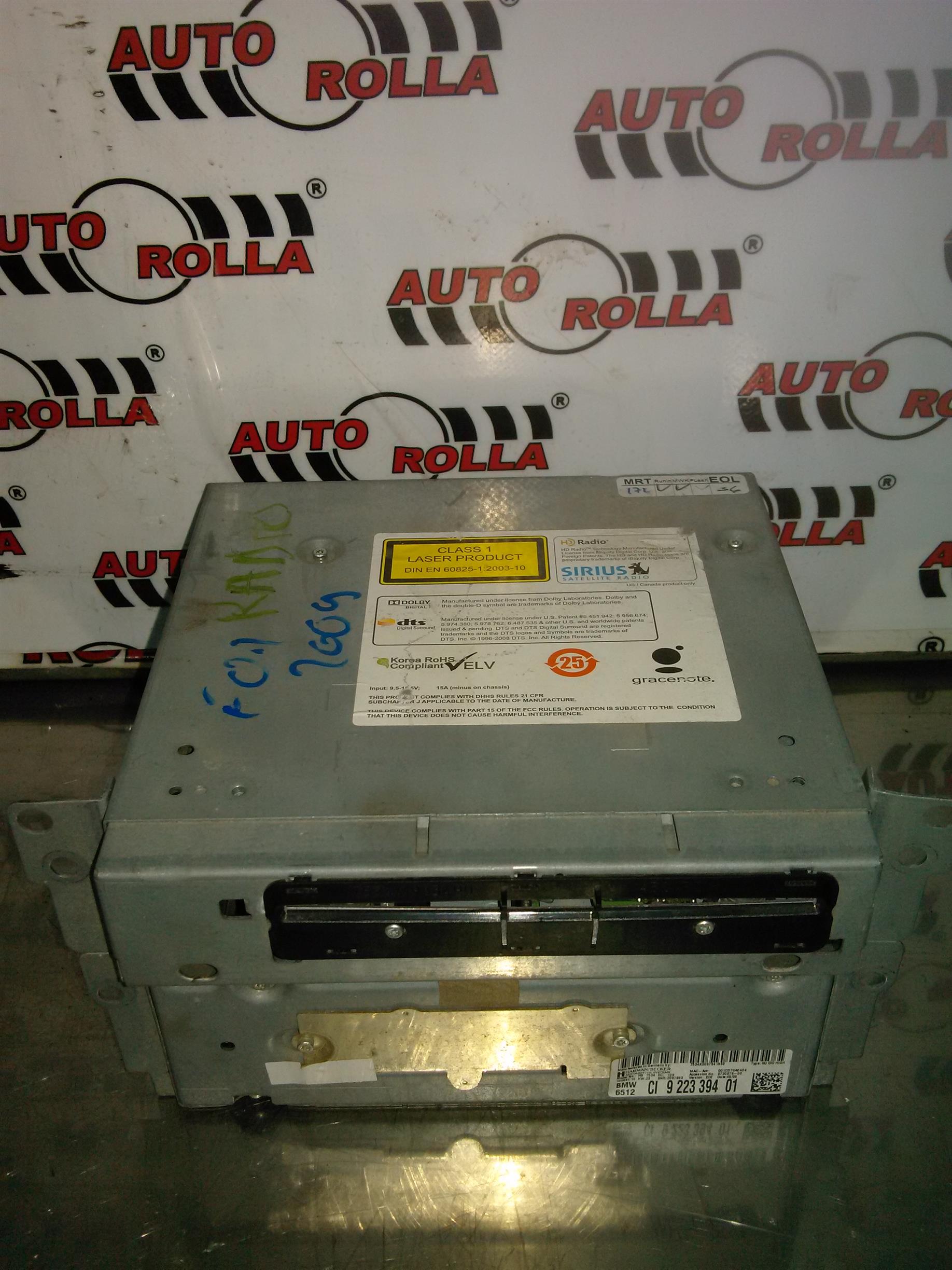Radio BMW F01 740D, an 2009