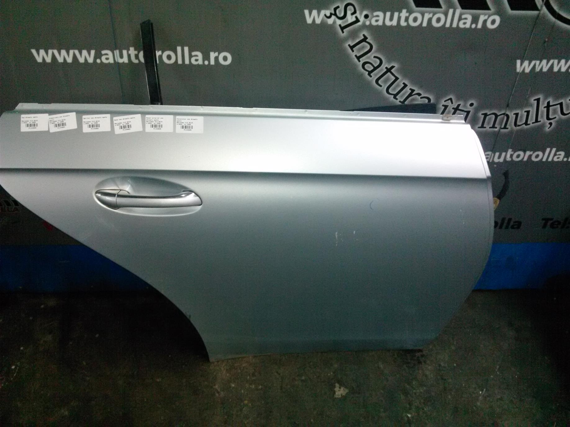 Geam usa dreapta spate Mercedes CLS W219, 3.0CDI, an 2006