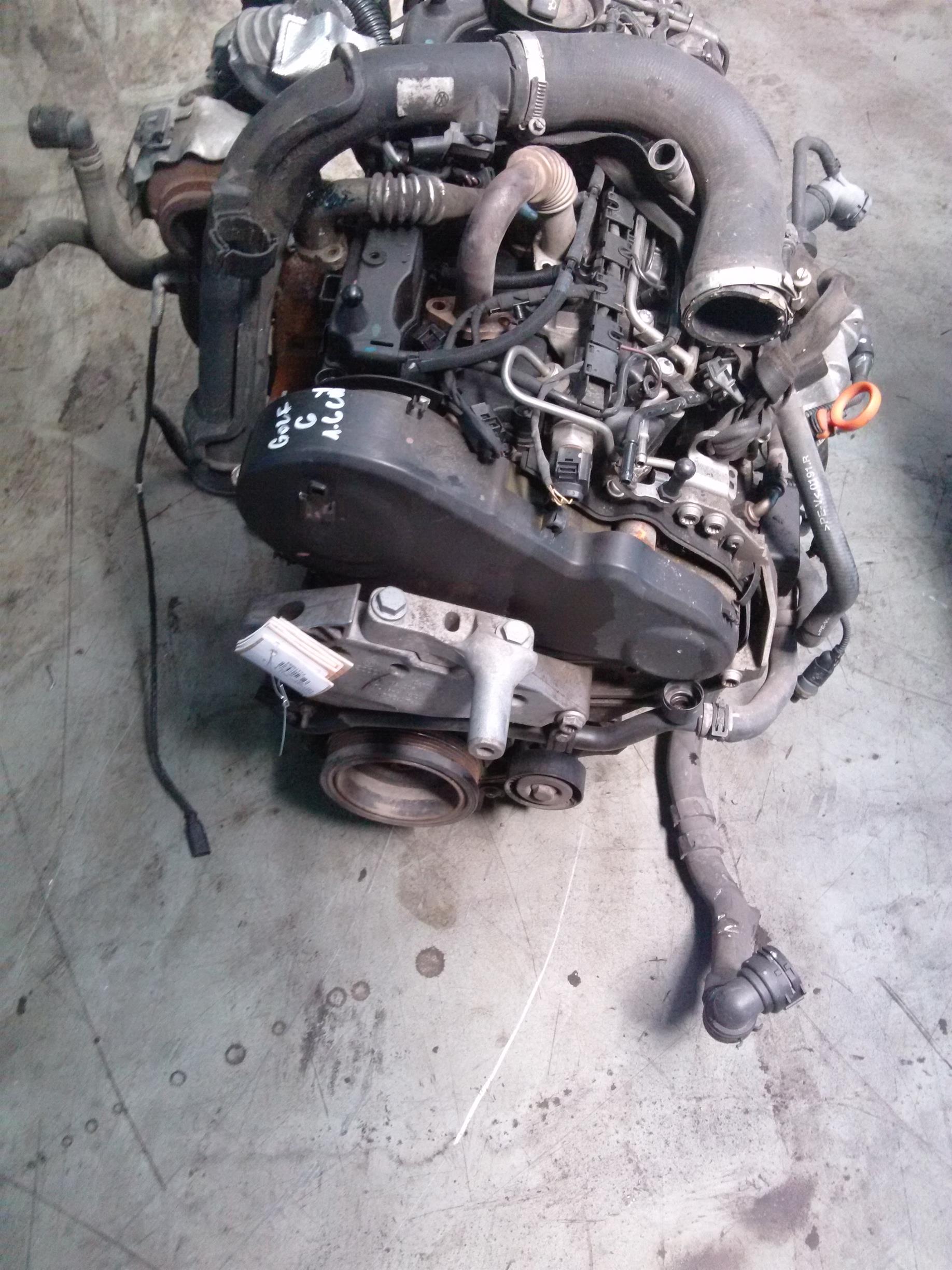Motor Volkswagen Golf 6, 1.6 tdi, CAY, an 2011 .