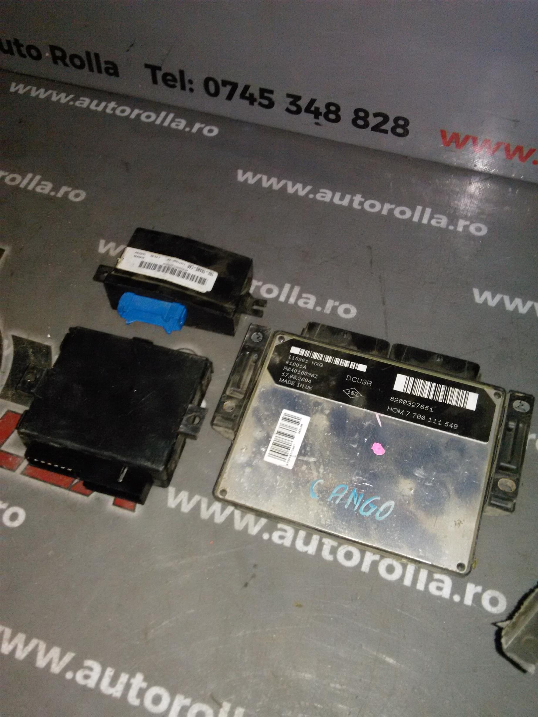 set calculator si cip si cheie Renault Kangoo 1.5DCI, an 2005