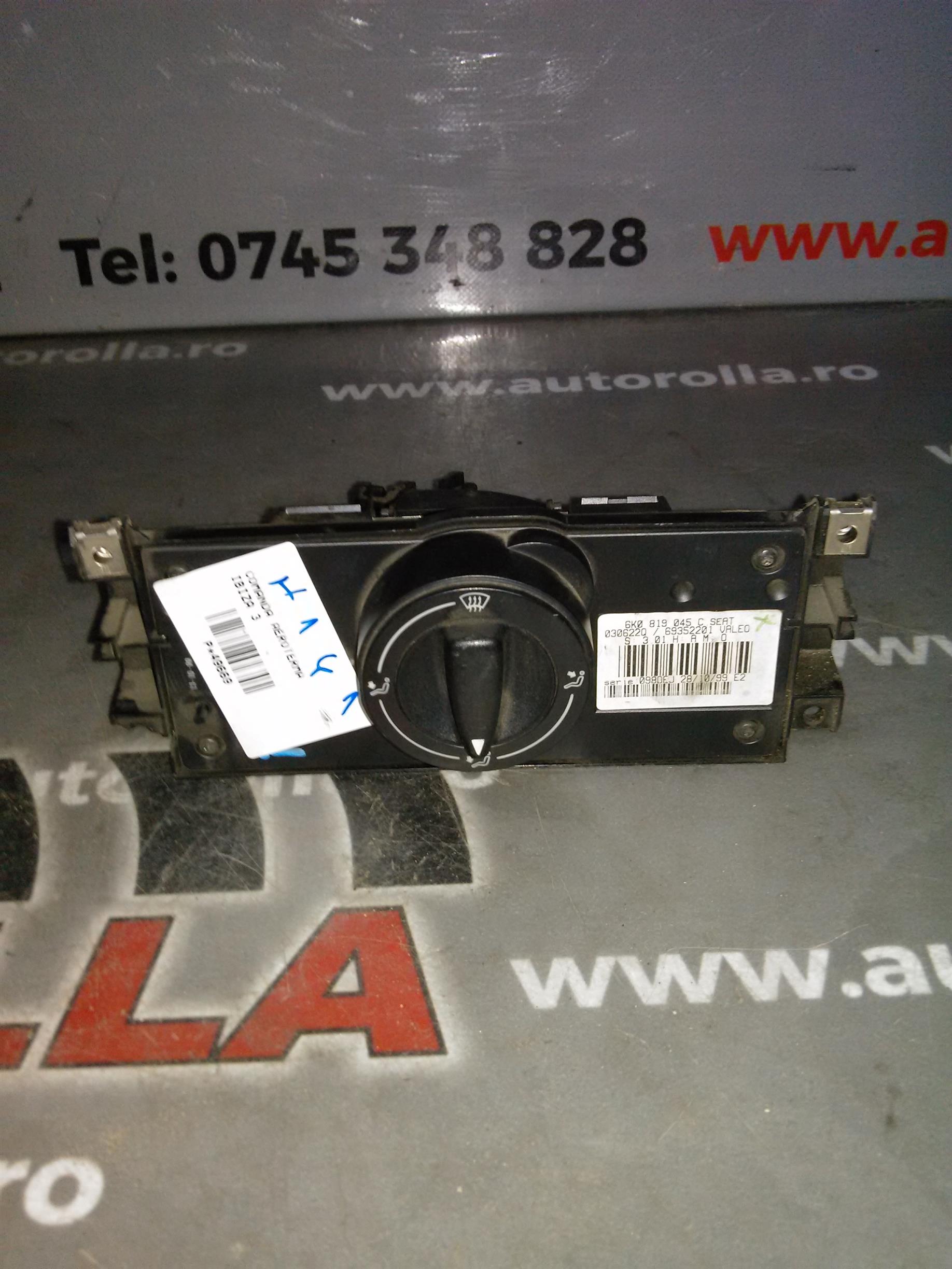 comanda aeroterma Seat Ibiza 3