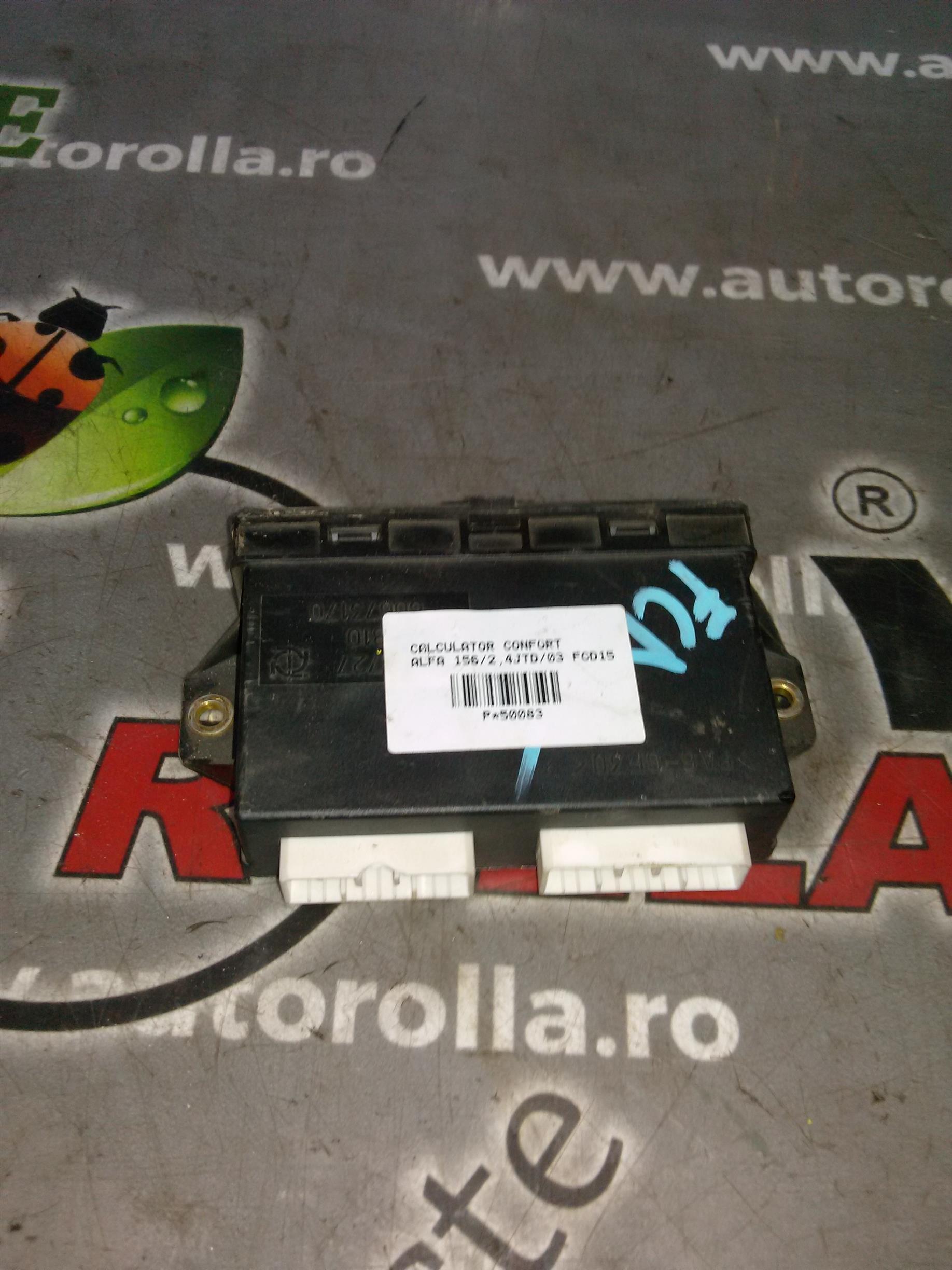 calculator confort Alfa Romeo 156, 2.4JTD, an 2003