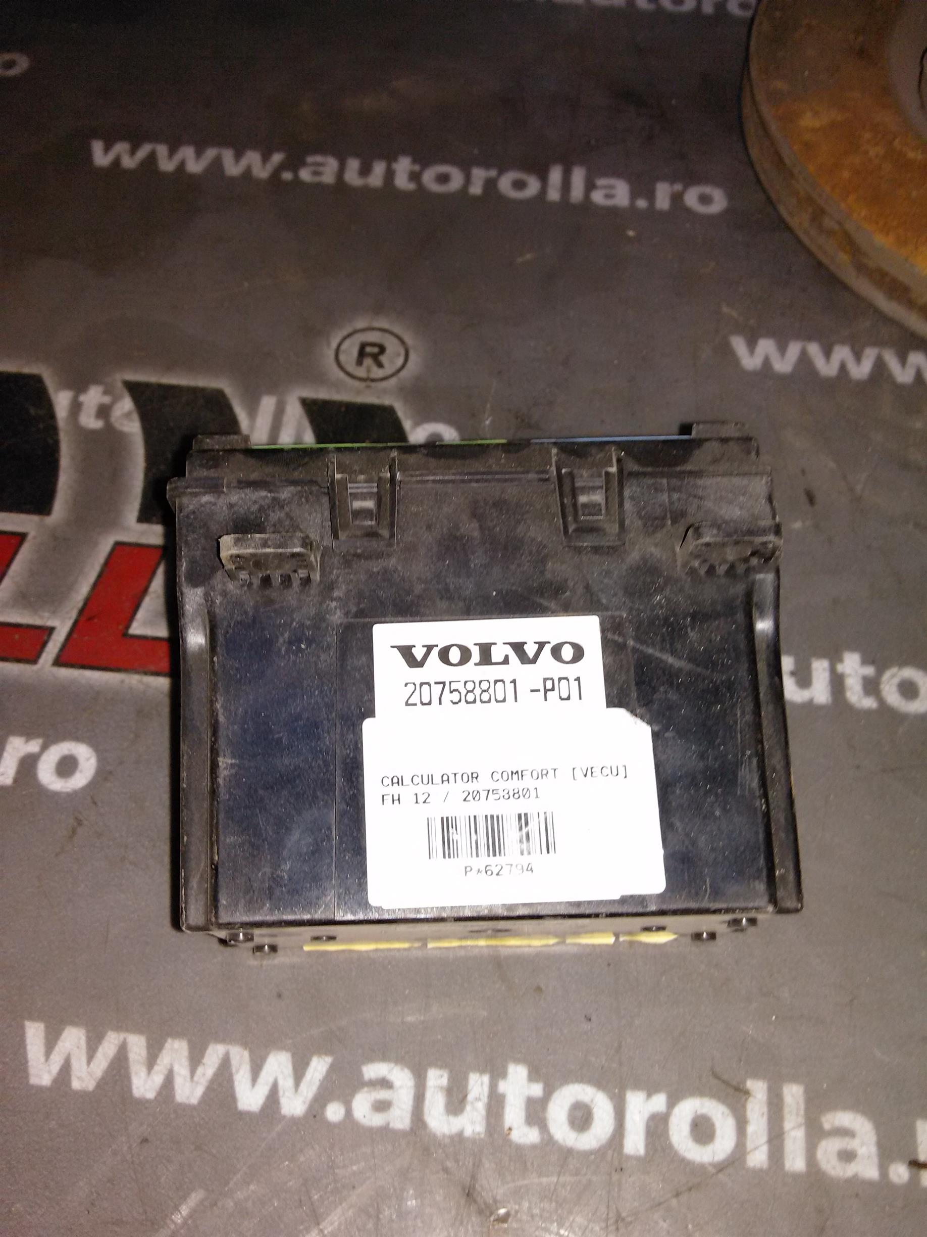 calculator confort vecu Volvo FH12