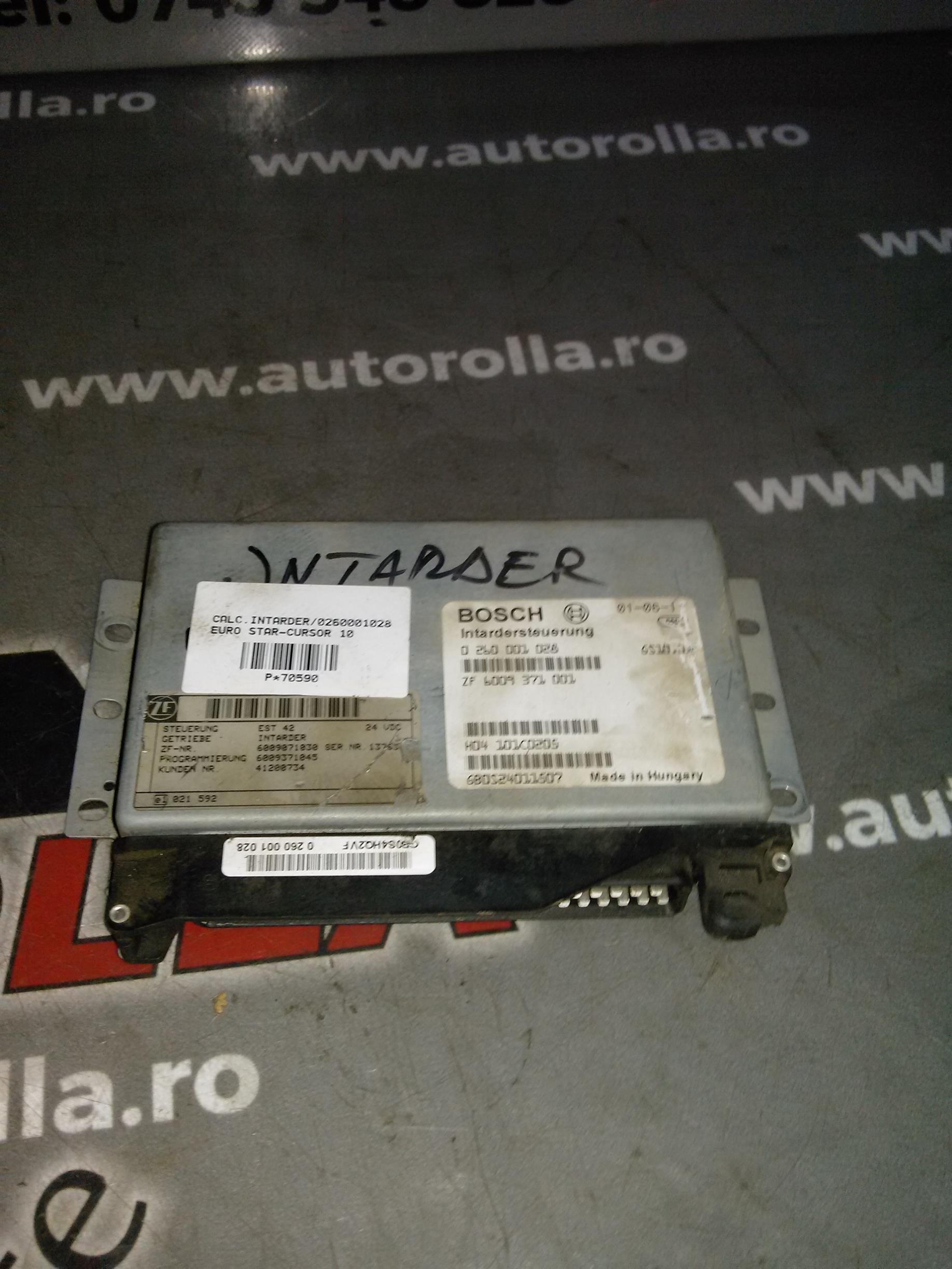 calculator intarder 0260001028 Iveco Eurostar Cursor 10