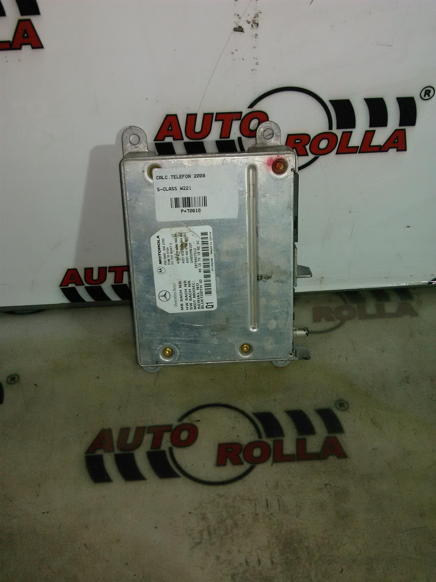calculator telefon Mercedes Sclass W221, an 2008