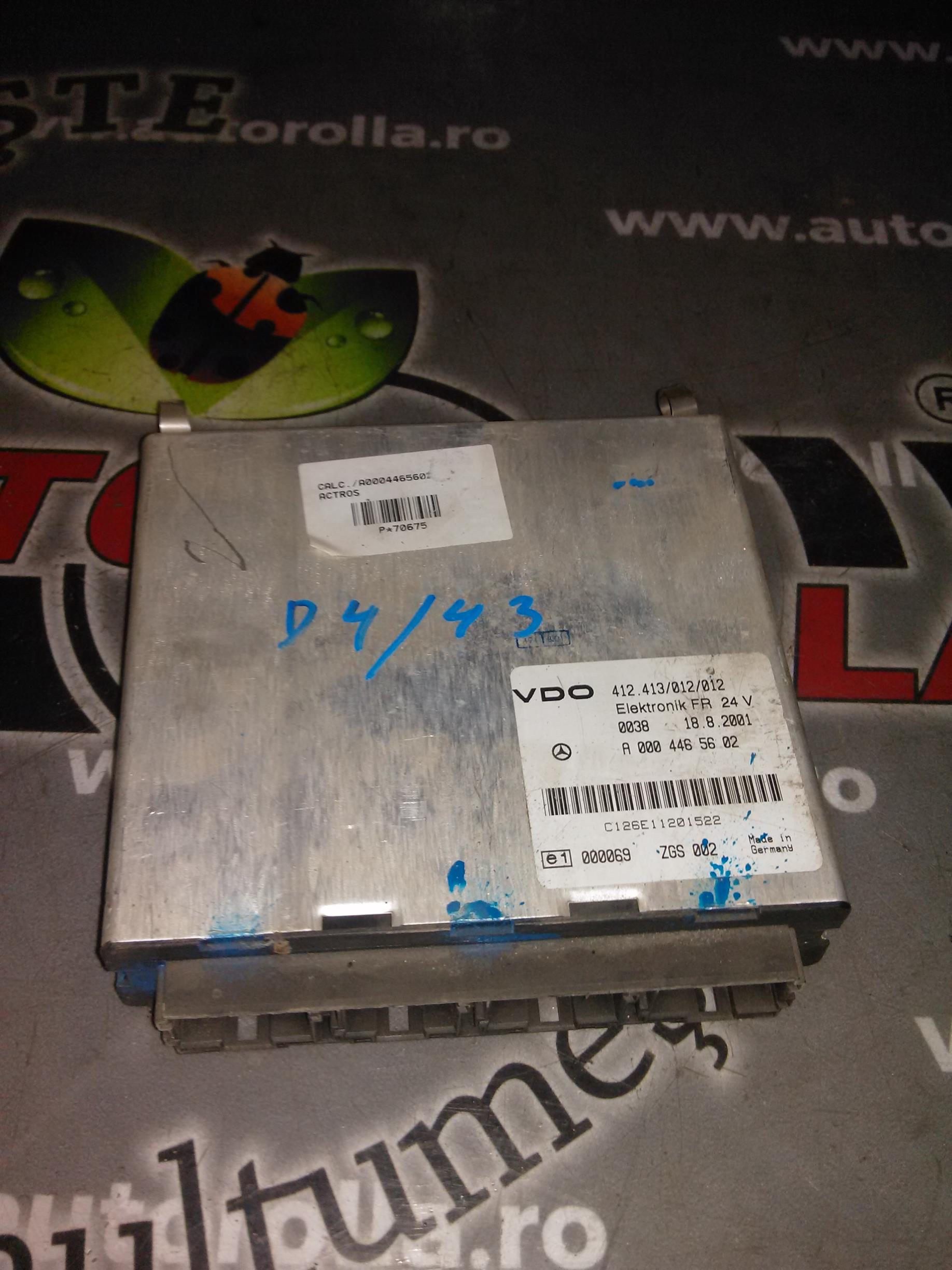 calculator a0004465602 Mercedes Actros