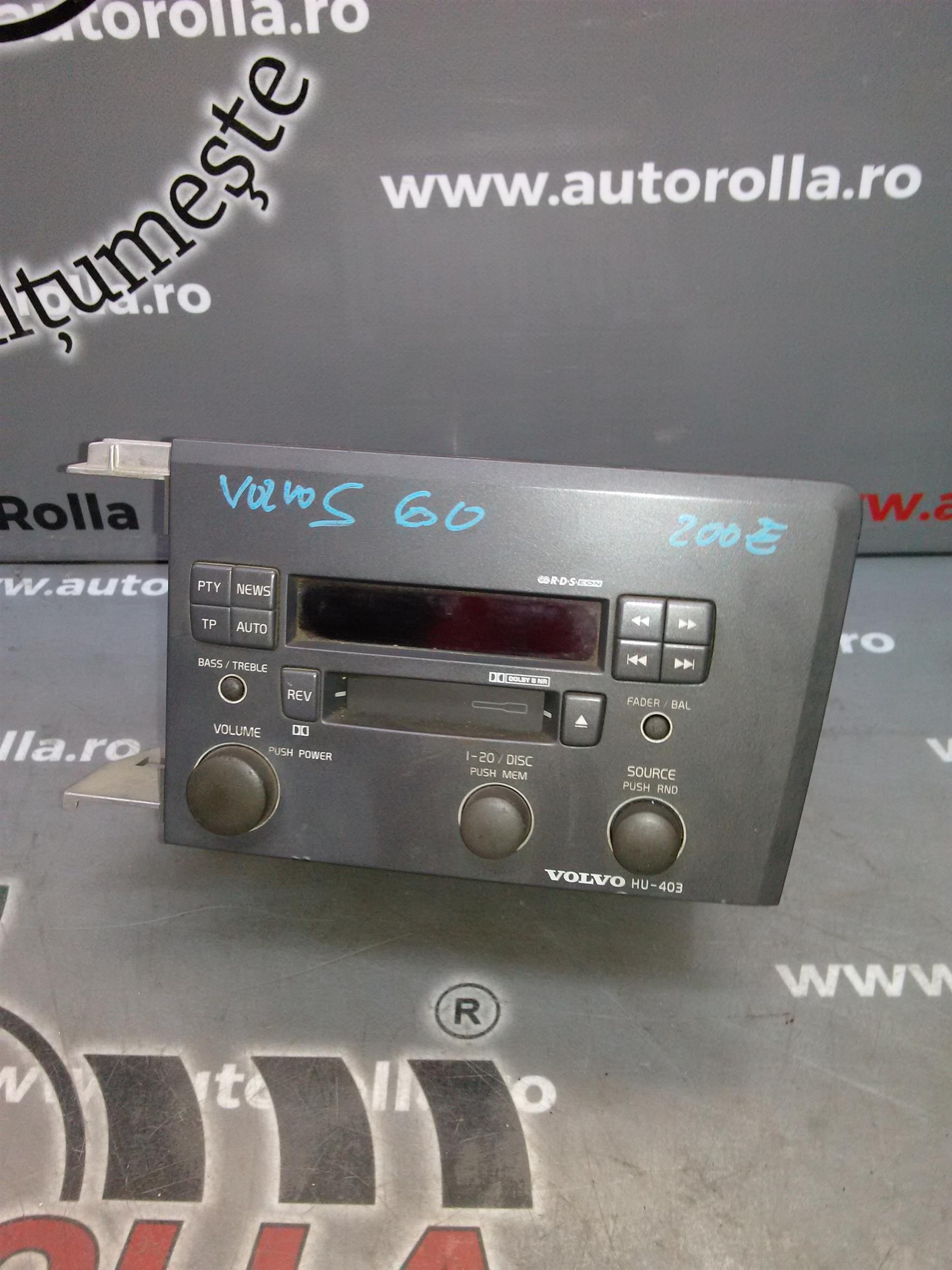 casetofon Volvo S60