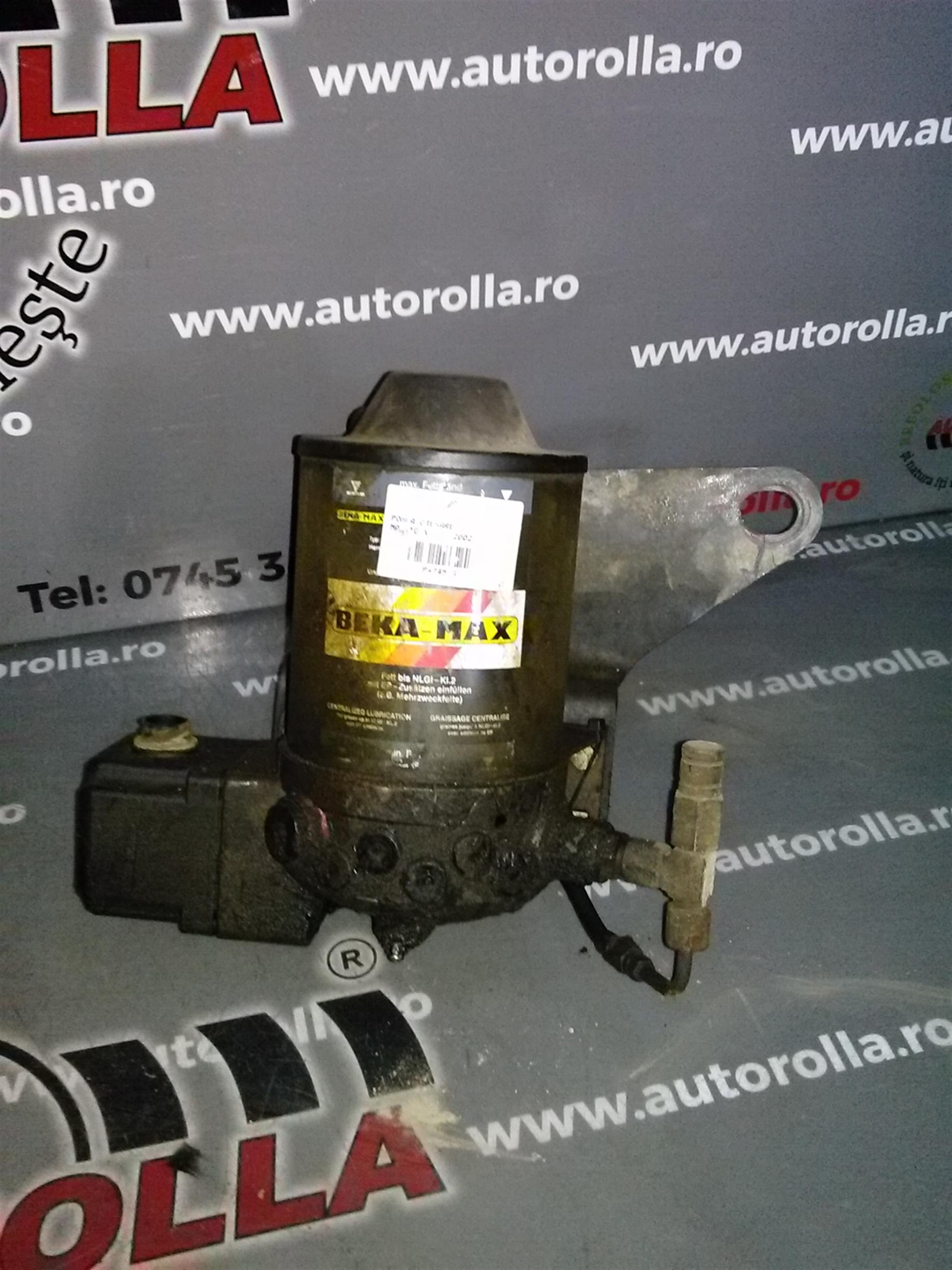 pompa gresare MAN TG XXL, an 2002