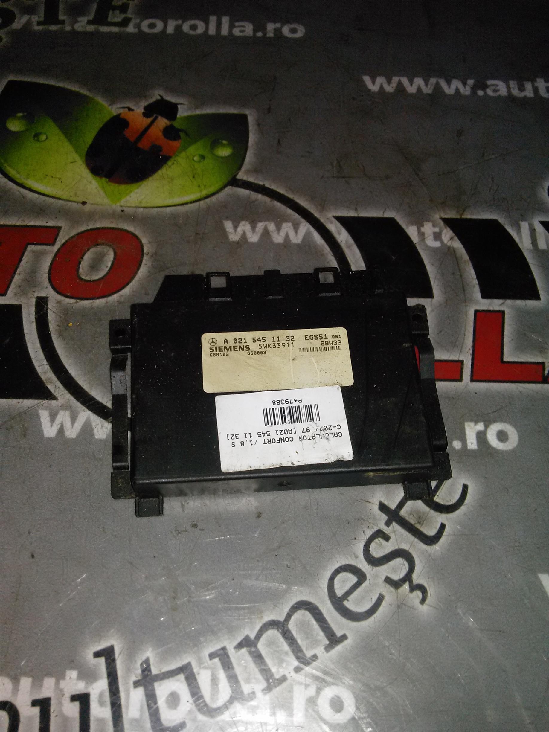 calculator confort A021 545 11 32 Mercedes Cclass W202, 1.8S, an 1997