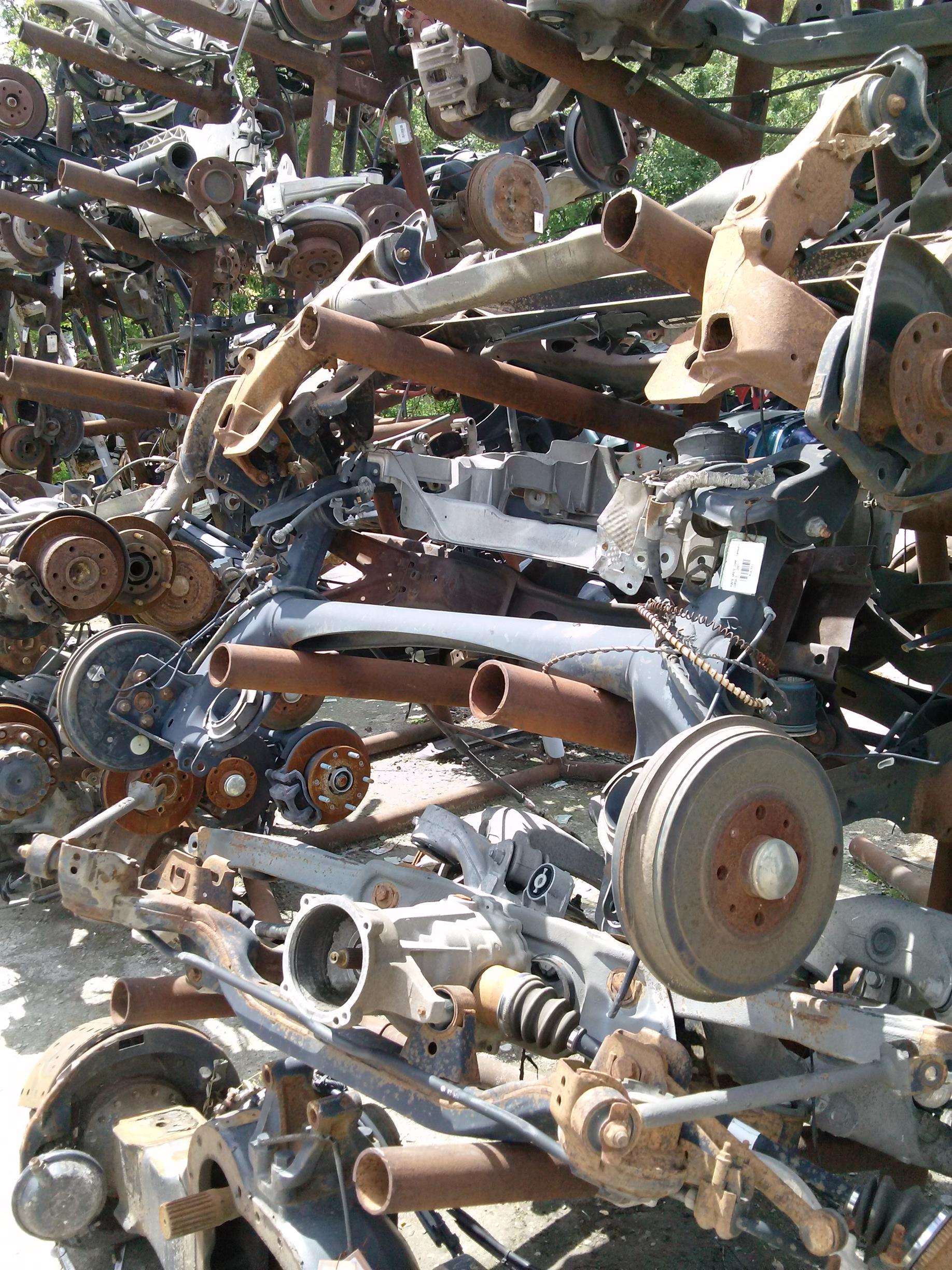 punte spate completa tamburi Opel Corsa D, an 2007