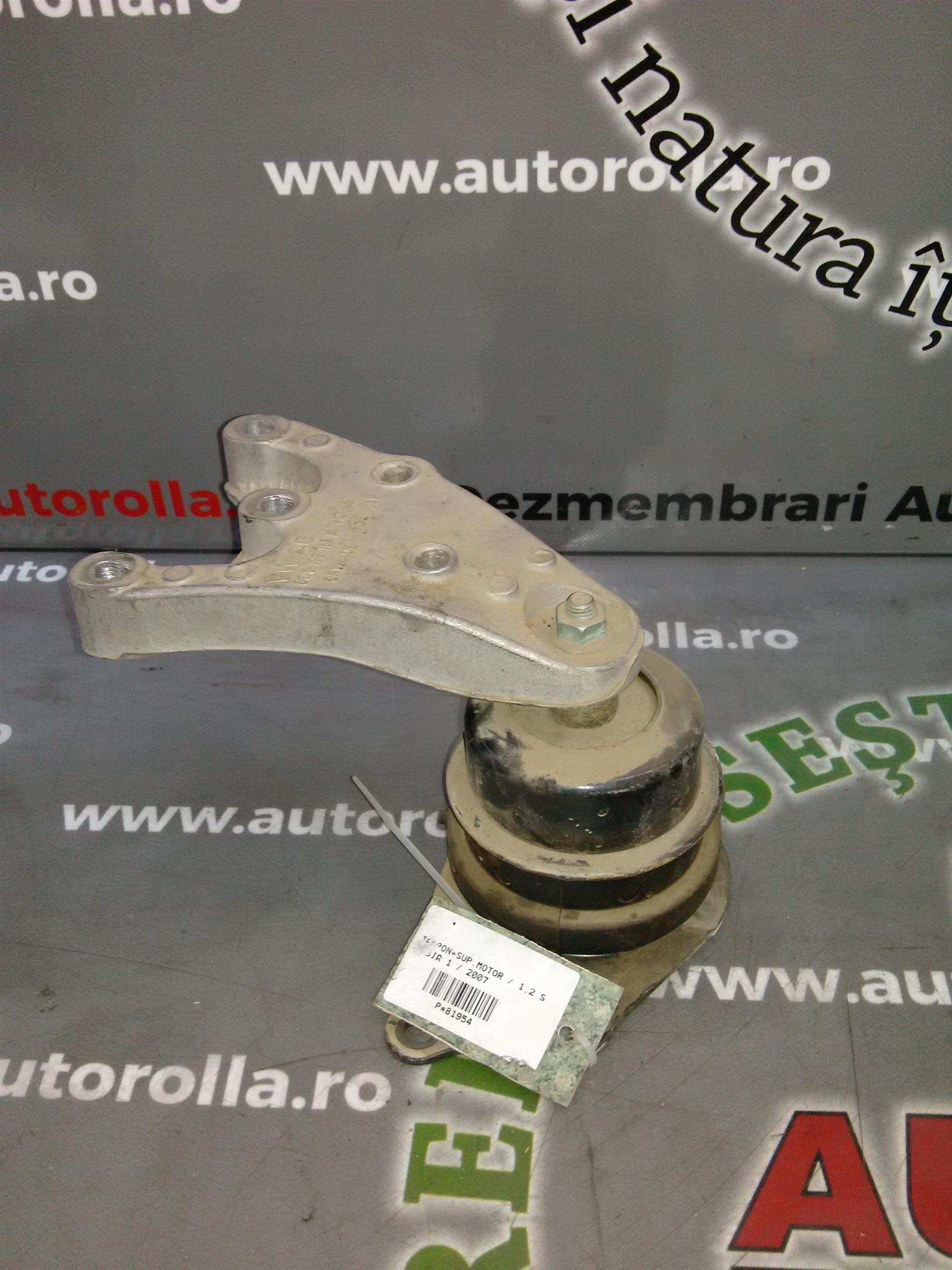 tampon si suport motor Skoda Fabia 1.2S, an 2007