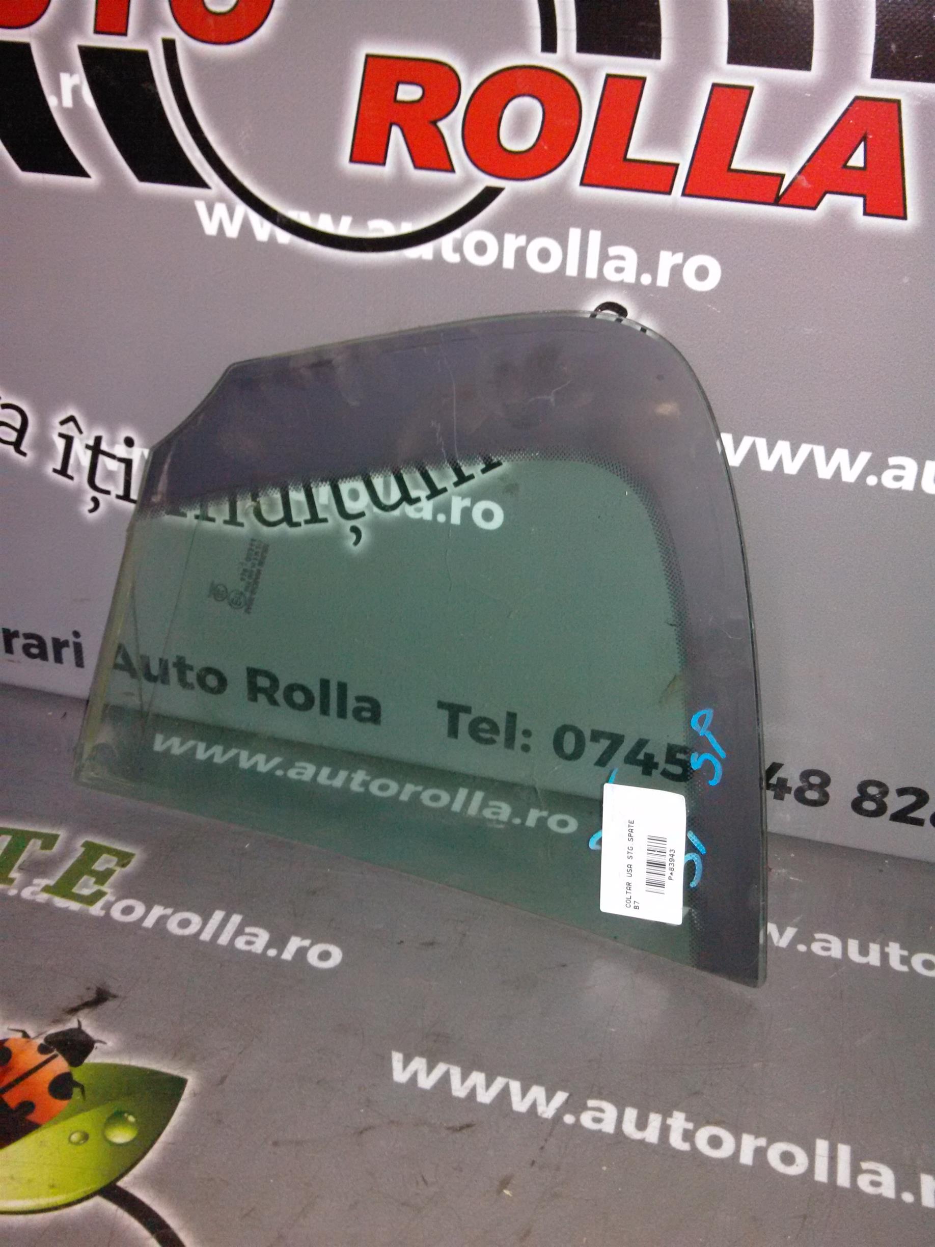 Geam coltar usa stanga spate Volkswagen Passat B6