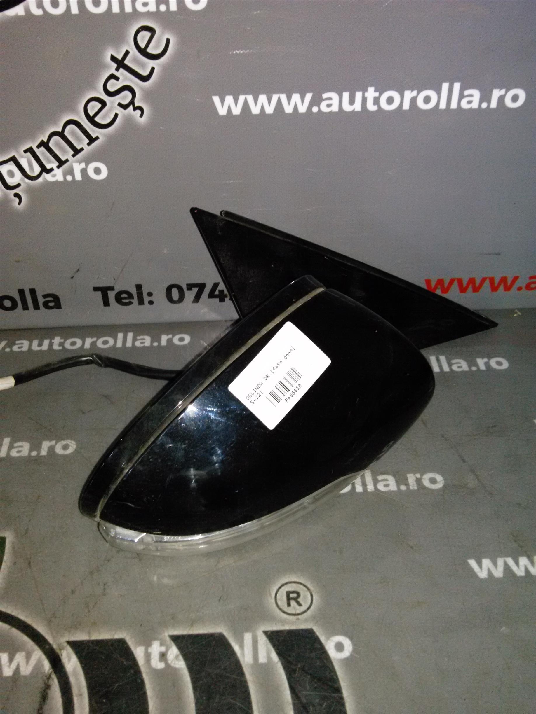 oglinda dreapta fata geam Mercedes Sclass W221