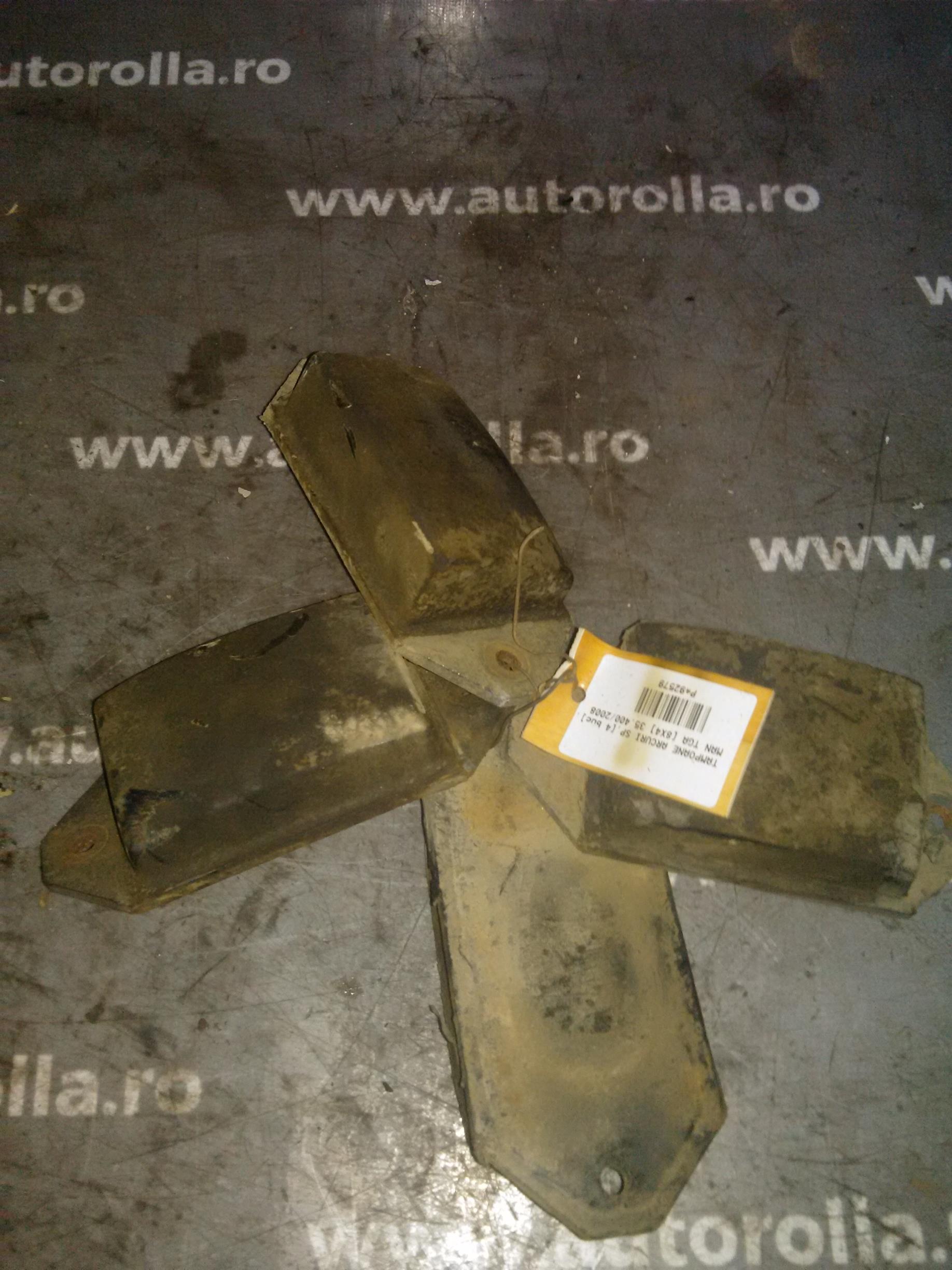tampoane arcuri spate 4 buc MAN TGA 8x4 35400, an 2008